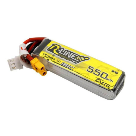 LiPo Battert Tattu R-Line 2S 7.4V 550mAh 95C XT30