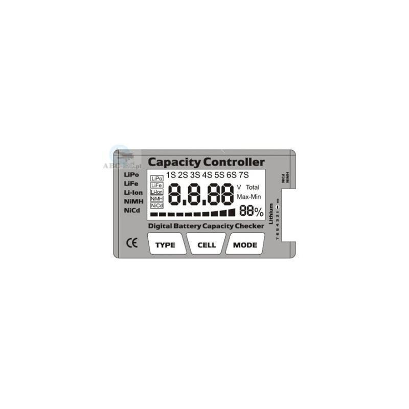Cellmeter - Miernik, tester - uniwersalny miernik do Lipol, LiFe, NiCd, NiMH - do 7S LiPol-1192