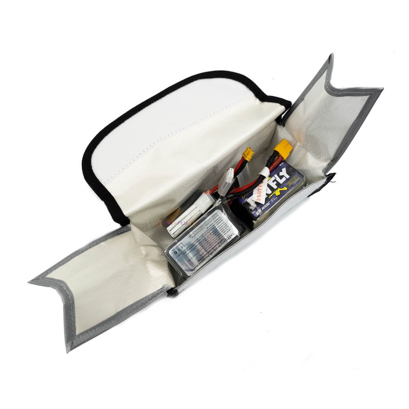 Lipo Safe Bag 195×75×75 mm – LiPo Battery Protection