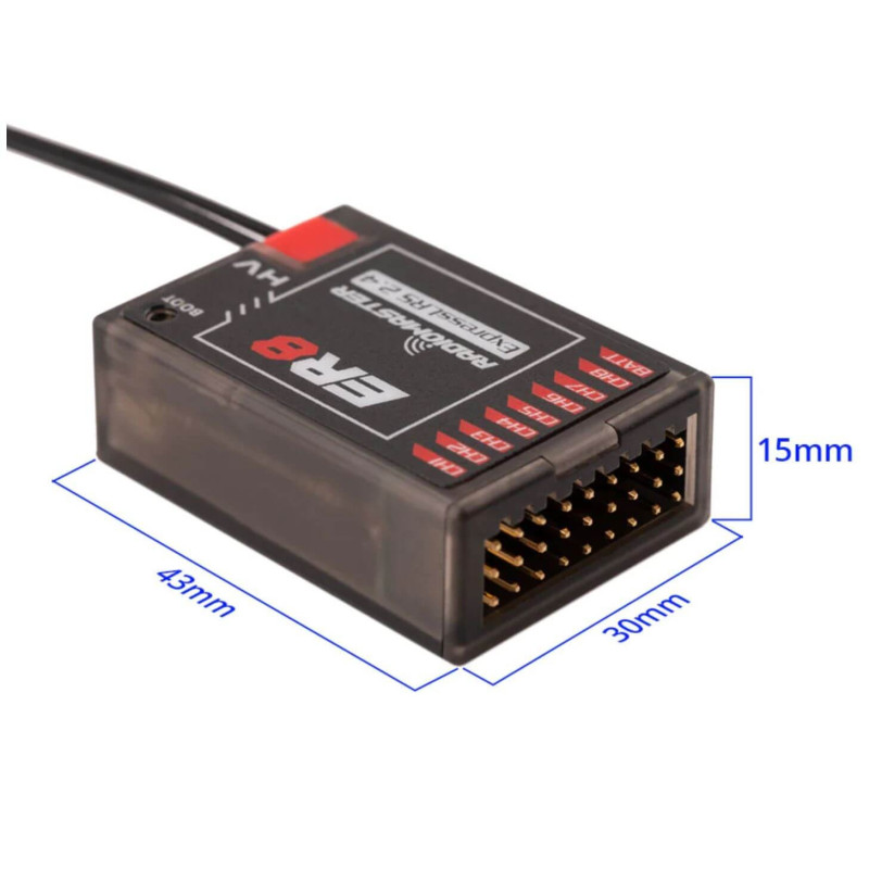 Receiver RadioMaster ER8 ELRS PWM