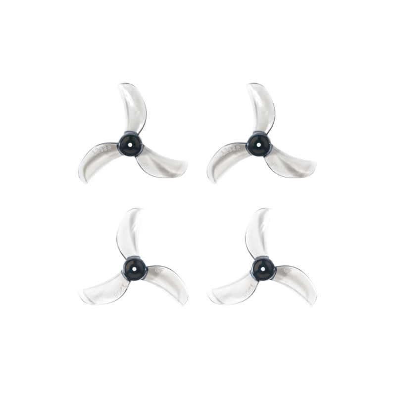 Gemfam 1208 3-Blade Propellers (1.0mm Hole) 12pcs