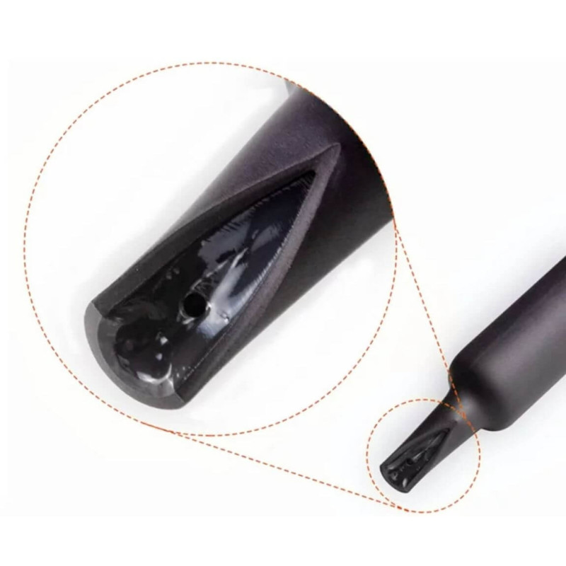 Rurka Koszulka termokurczliwa z klejem 7,9mm Czarna 2:1