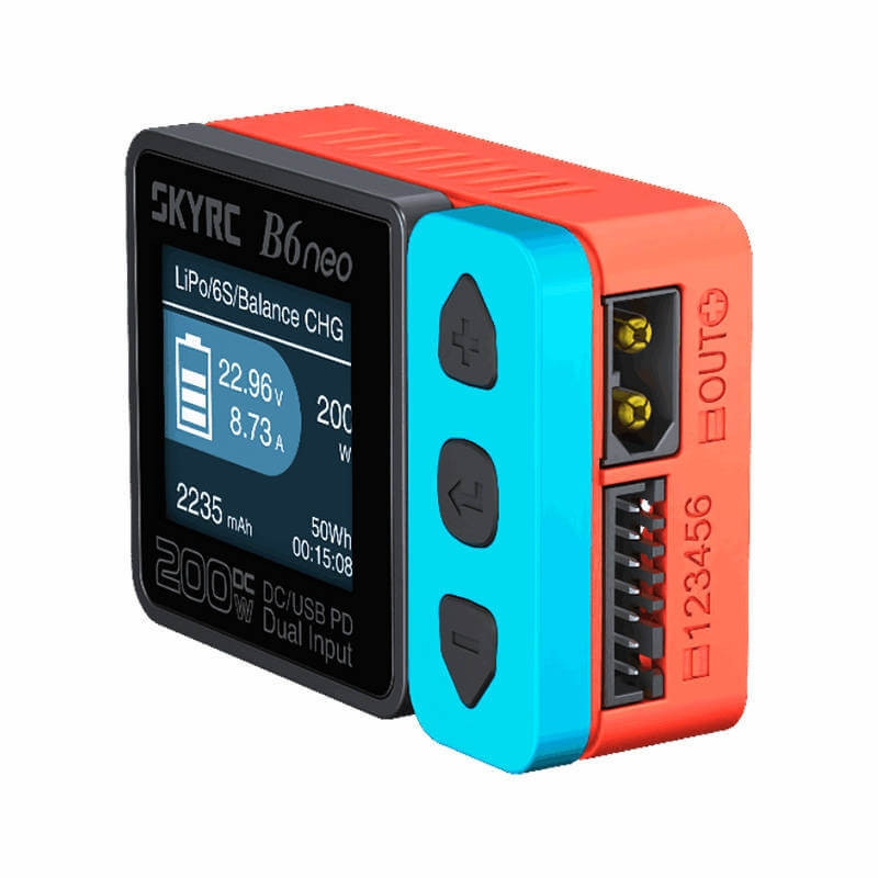 SkyRC B6 neo ładowarka 80/200W 10A 6S LiPo/LiFe/LiIon/LiHV