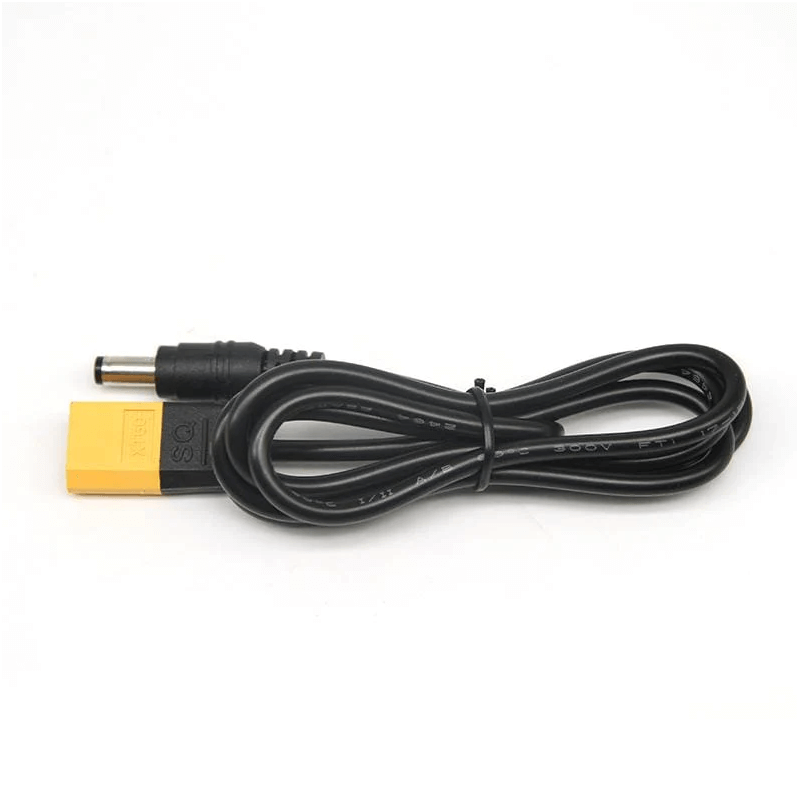 XT60 Connector To DC5525 Extension Cable Sequre