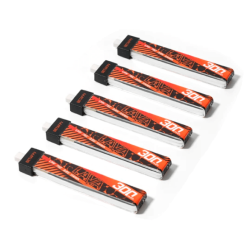 LiPo Battery BetaFPV LAVA 1S 3.8V 300mAh 75C (5pcs)
