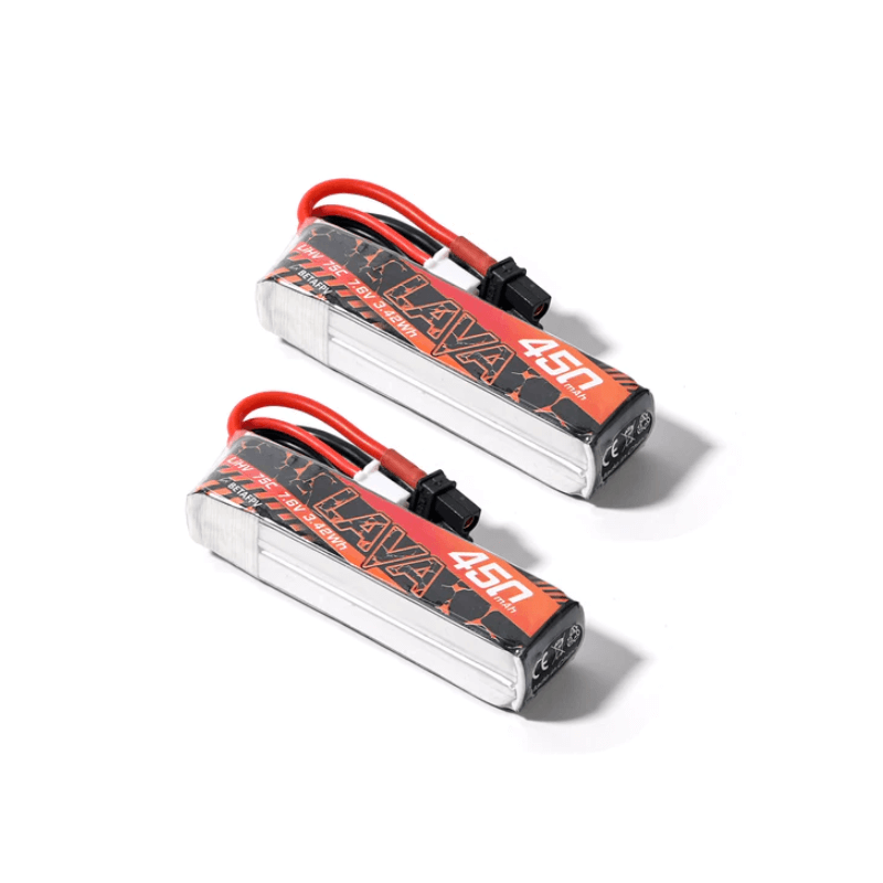 LiPo Battery BetaFPV LAVA 2S/3S/4S 450mAh 75C (2pcs)