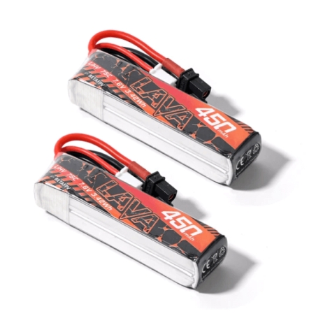 LiPo Battery BetaFPV LAVA 2S/3S/4S 450mAh 75C (2pcs)