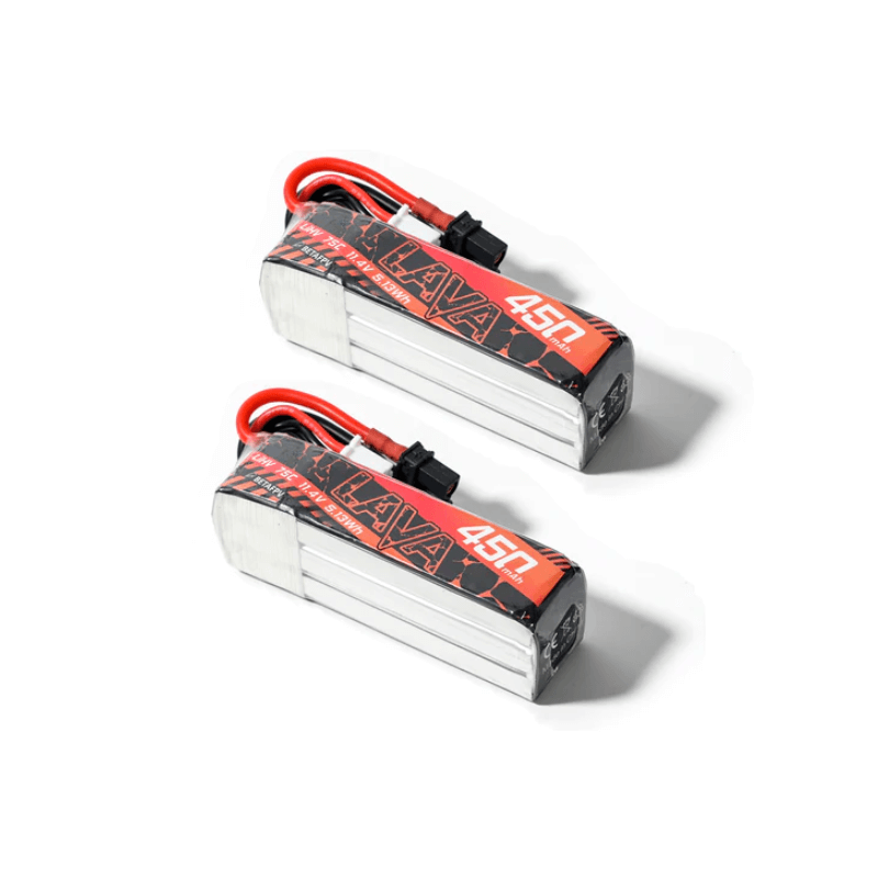 BetaFPV LAVA 2S/3S/4S 450mAh 75C Battery (2PCS)