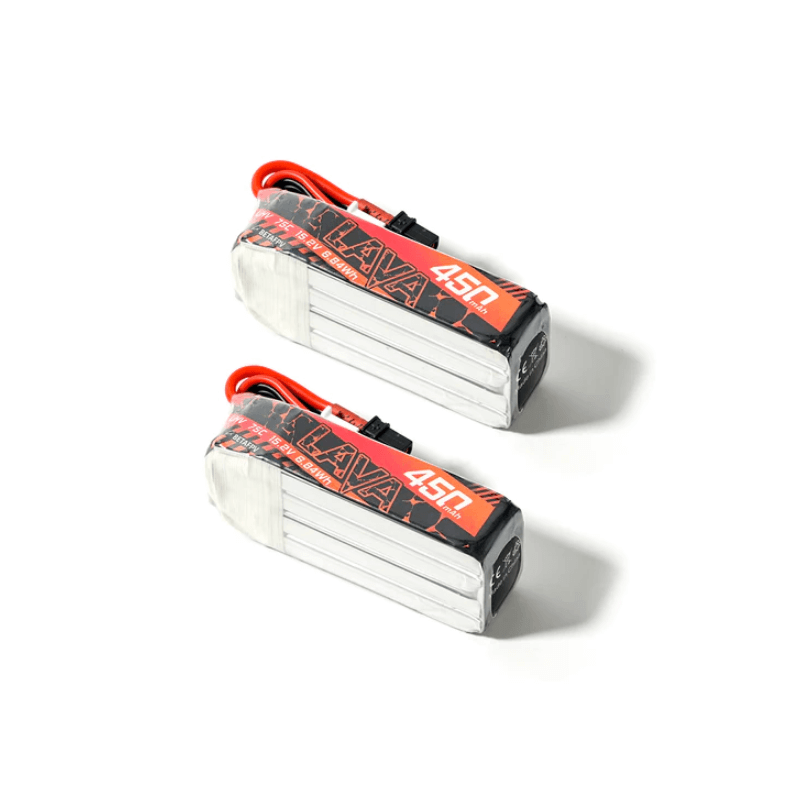 BetaFPV LAVA 2S/3S/4S 450mAh 75C Battery (2PCS)