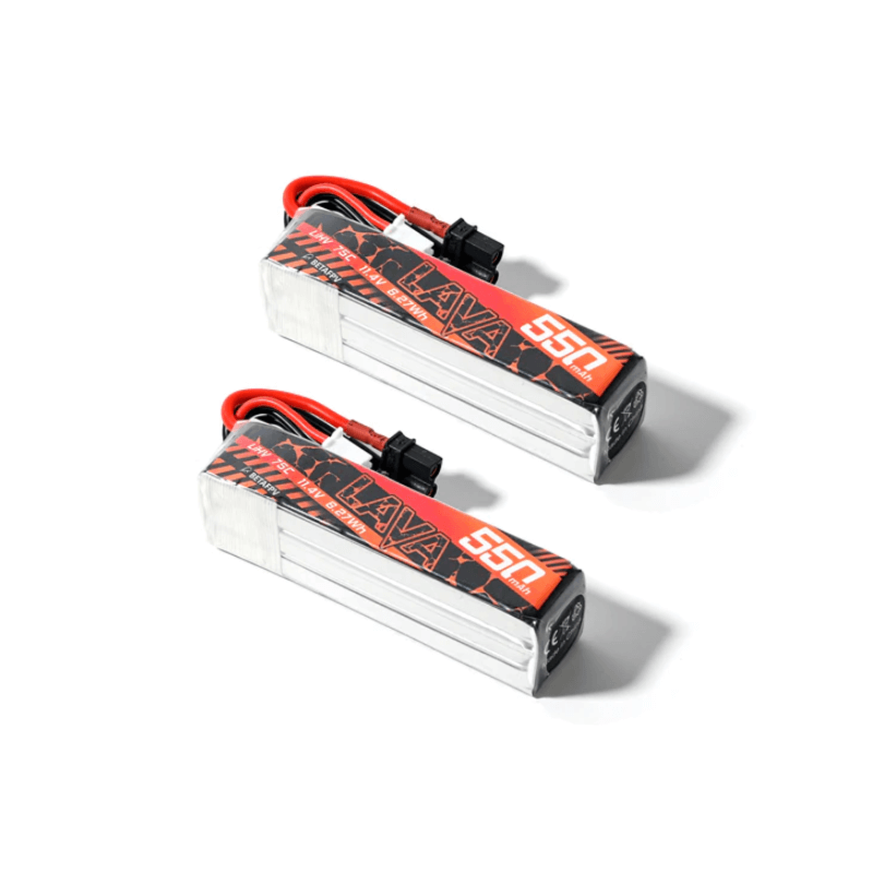 BetaFPV LAVA 2S/3S/4S 550mAh 75C Battery (2PCS)