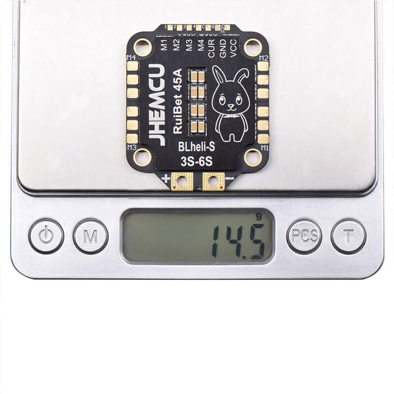 JHEMCU RuiBet 55A – 4in1 ESC 3–6S for FPV Drones, BLHeli_S