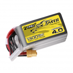 LiPo Battery Tattu R-Line 8S 29.6V 1300mAh 130C XT60