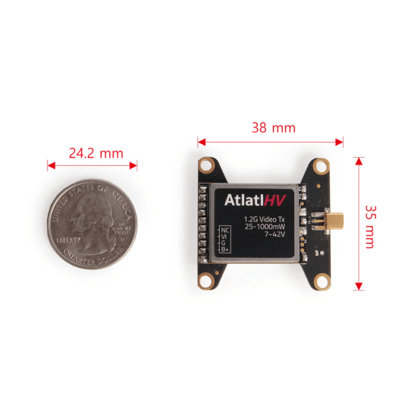 Holybro Atlatl HV V2 VTX - 1.2GHz 1W
