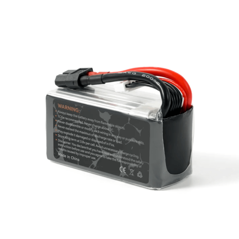 BETAFPV LAVA 6S 1100MAH 100C BATTERY