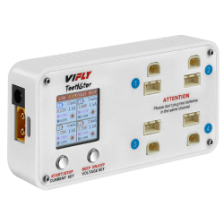 VIFLY ToothStor - 4 Port 2S Balance Charger with Storage Mode