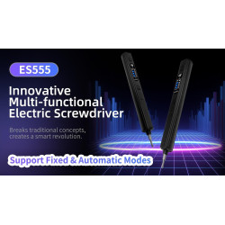 SEQURE ES555 Smart Screwdriver With Electric & Manual Modes, Support Fixe
