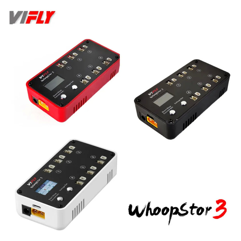 ŁADOWARKA VIFLY WHOOPSTOR V3 1S BT2.0 PH2.0 XT60 USB-C TINY WHOOP