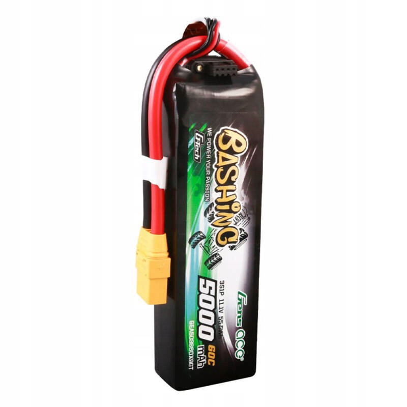 Akumulator Lipol Gens Ace Bashing 3S 11.1V 5000mAh 60C XT90