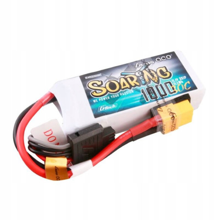Akumulator Lipol Gens Ace Soaring G-Tech 3S 11.1V 1000mAh 30C