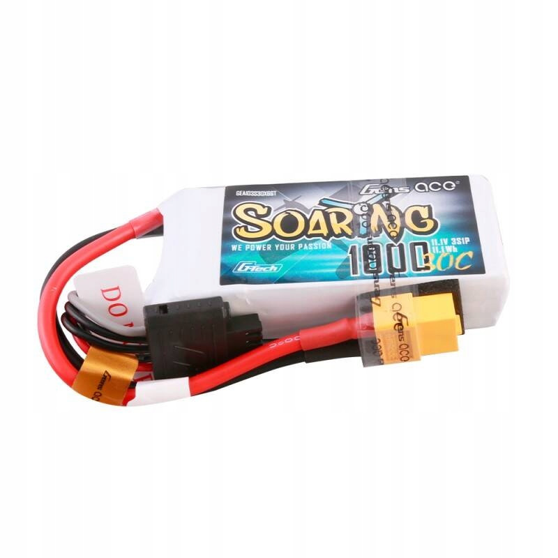 Akumulator Lipol Gens Ace Soaring G-Tech 3S 11.1V 1000mAh 30C
