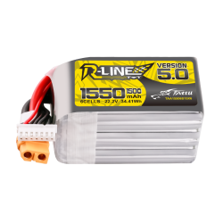 LiPo Battery Tattu R-Line 6S 22.2V 1550mAh 150C XT60