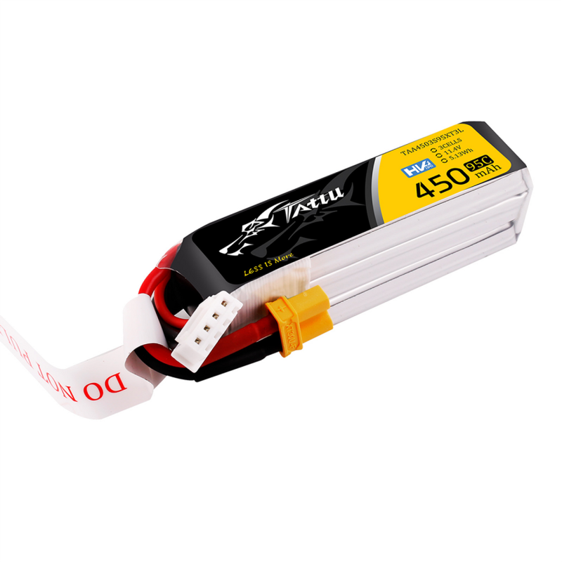 Akumulator Lipol Tattu HV 3S 11.4V 450mAh 95C XT30