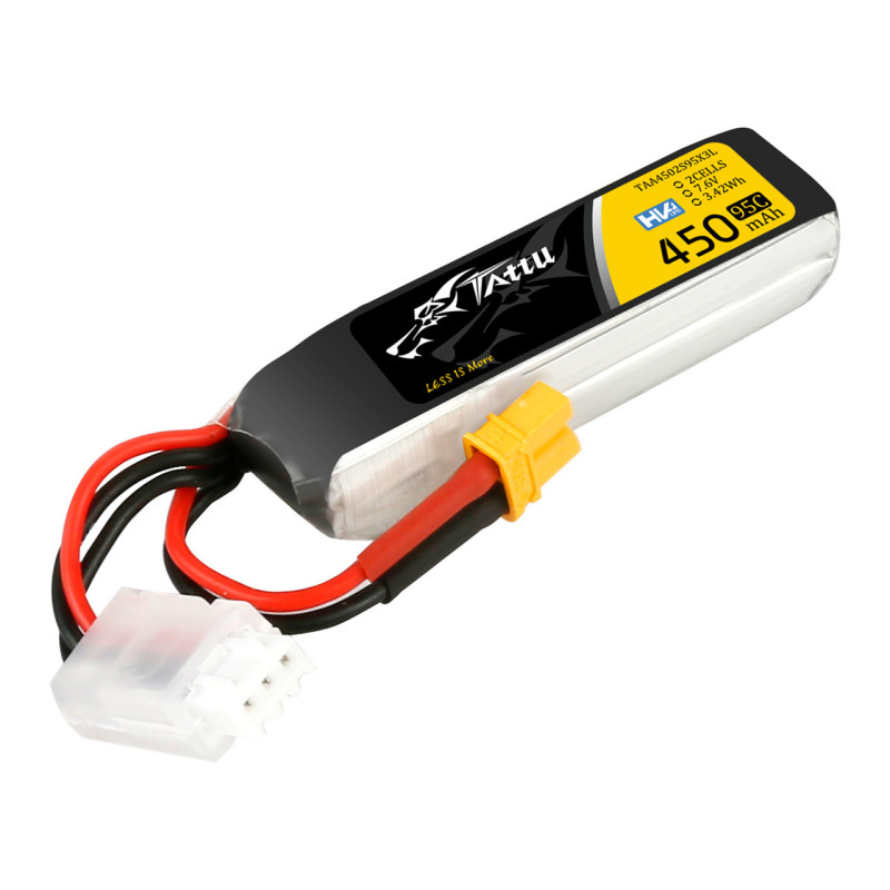 Akumulator Lipol Tattu HV 2S 7.6V 450mAh 95C XT30
