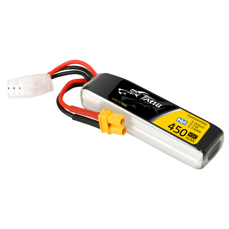 Akumulator Lipol Tattu HV 2S 7.6V 450mAh 95C XT30