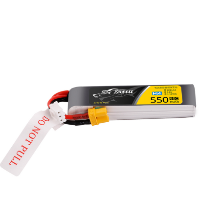 Lipo Battery Tattu HV 2S 7.6V 550mAh 95C XT30