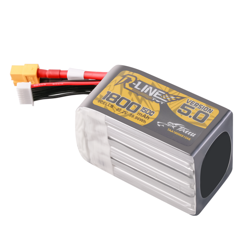 Akumulator Lipol Tattu R-Line V5.0 6S 22,2V 1800mAh 150C XT60