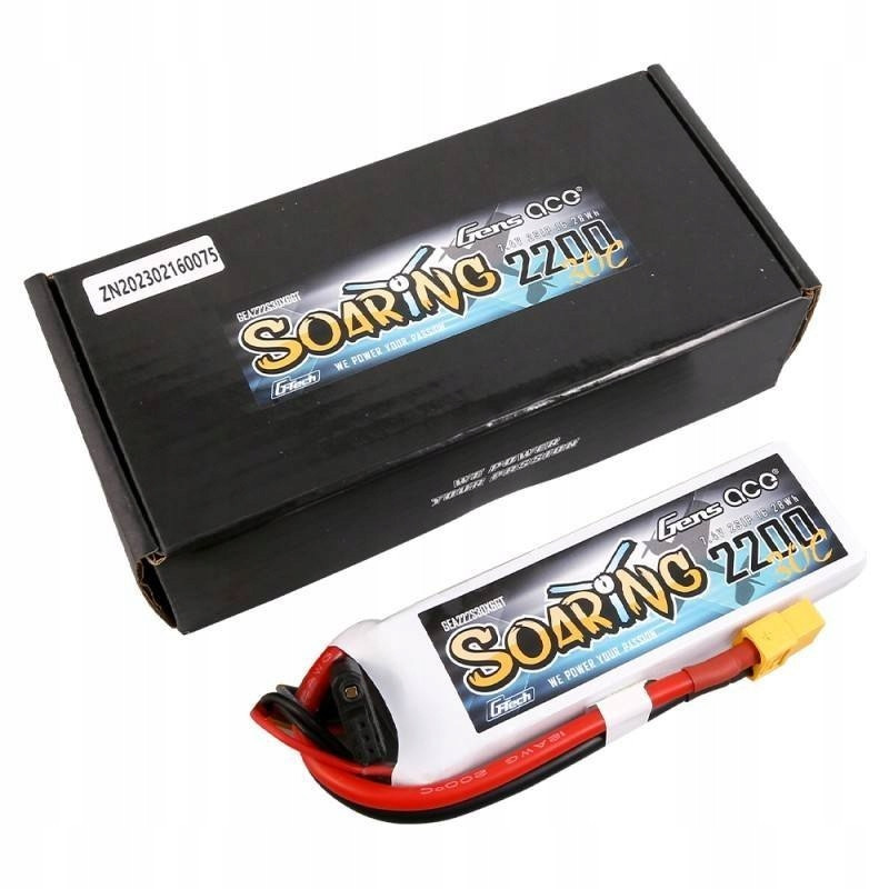 Akumulator Lipol Gens Ace G-Tech Soaring 2S 7,4V 2200mAh 7.4V 30C