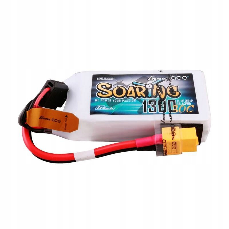Akumulator Lipol Gens Ace Soaring G-Tech 3S 11.1V 1300mAh 30C