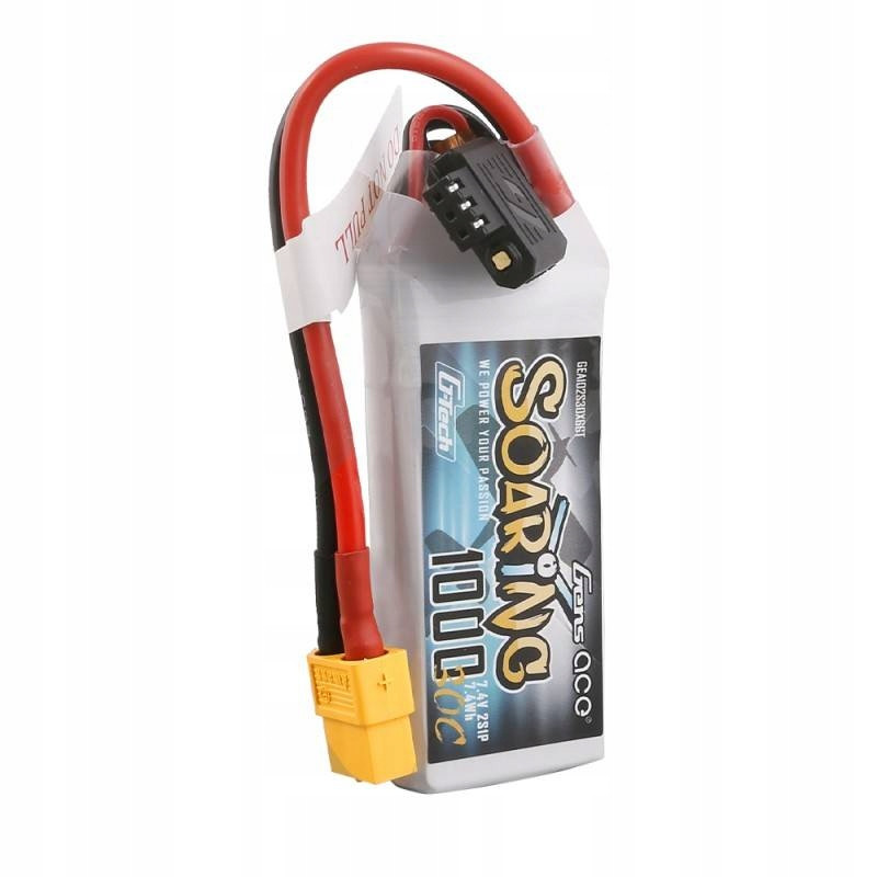 Akumulator Lipol Gens Ace Soaring G-Tech 2S 7,4V 1000mAh 30C