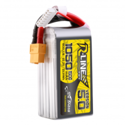 LiPo Battery Tattu R-Line 5.0 6S 22.2V 1050mAh 150C XT60