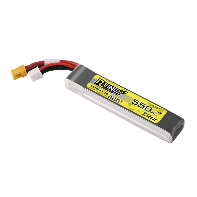 Akumulator Lipol Tattu R-Line 2S 7.4V 550mAh 95C XT30