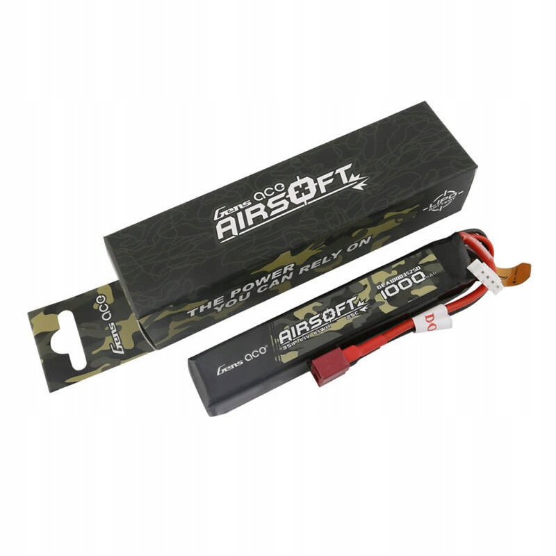 GENS ACE AKUMULATOR 25C 1000MAH 3S1P 11.1V BATERIA DO AIRSOFT GUN LIPO