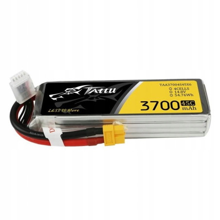 Akumulator Lipol Tattu 4S 14.8V 3700mAh 45C XT60