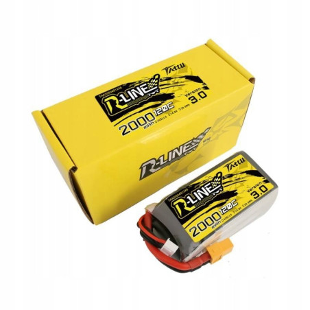 Akumulator Lipol Tattu R-Line 4S 14.8V 2000mAh 120C XT60