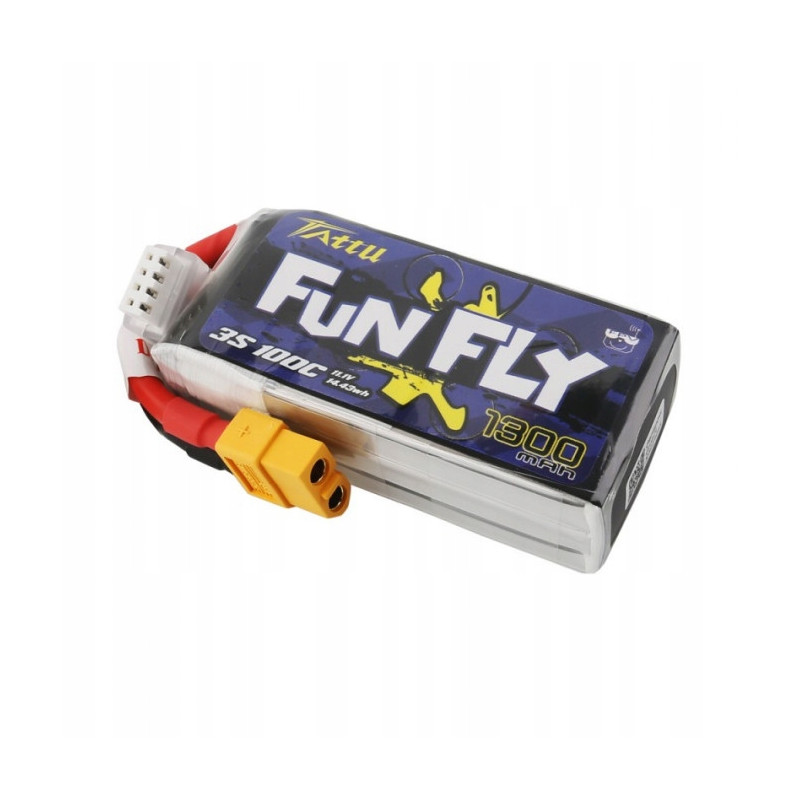 LiPo Battery Tattu FunFly 3S 11.1V 1300mAh 100C