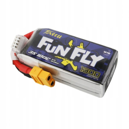 LiPo Battery Tattu FunFly 3S 11.1V 1300mAh 100C