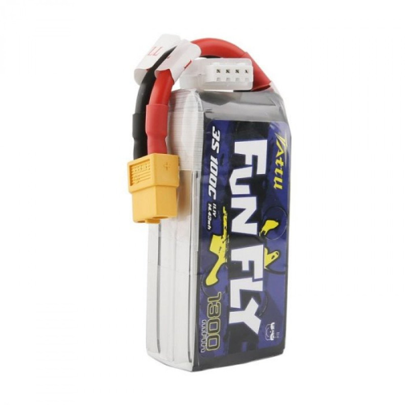 Akumulator Lipol Tattu FunFly 3S 11.1V 1300mAh 100C