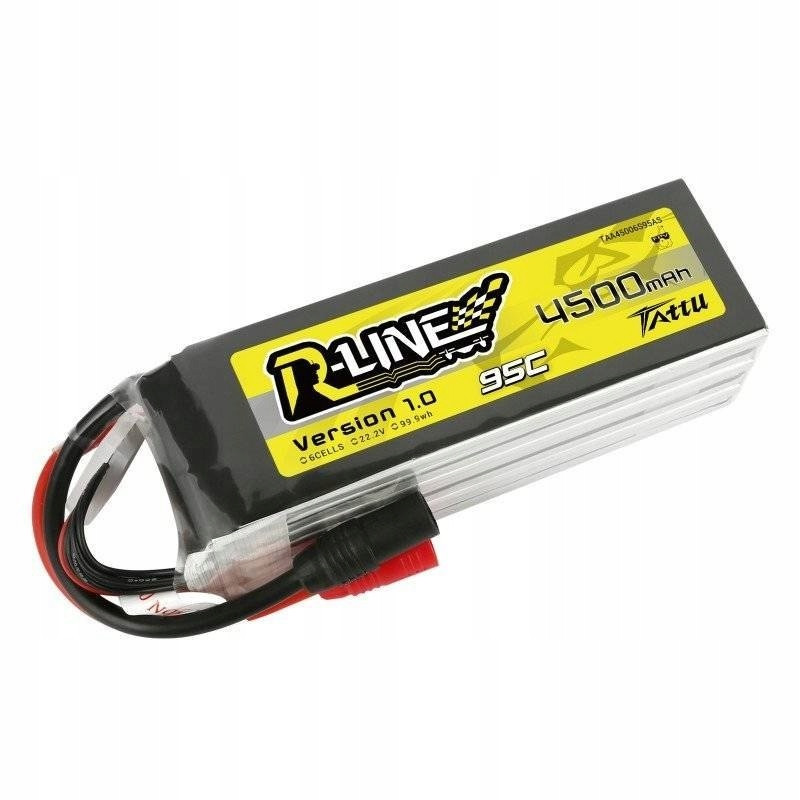 Akumulator Lipol Tattu R-Line 6S 22,2V 4500mAh 95C AS150