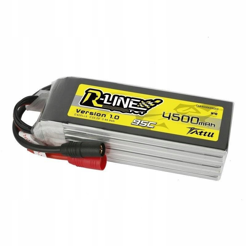 Akumulator Lipol Tattu R-Line 6S 22,2V 4500mAh 95C AS150