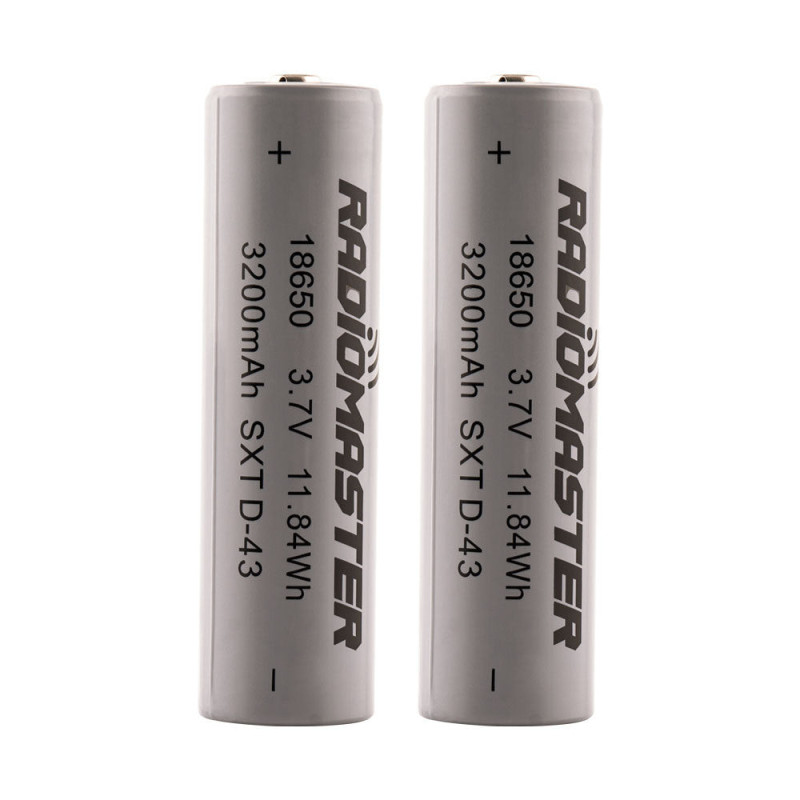 RadioMaster Akumulatory 18650 3200mah - TX16S / Boxer / TX12/ Pocket / MT12