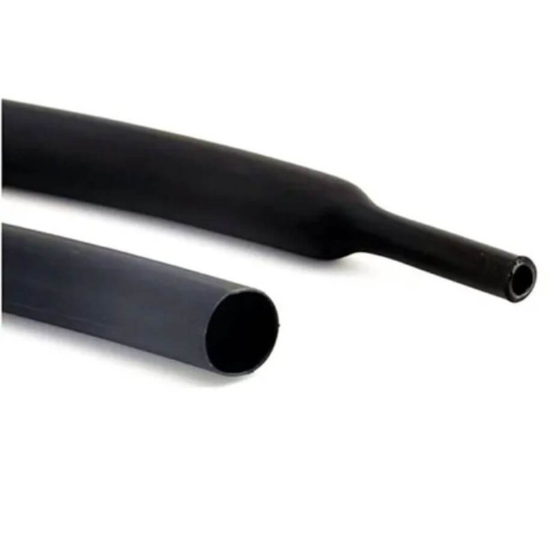 Rurka koszulka termo z klejem 4,8mm czarna