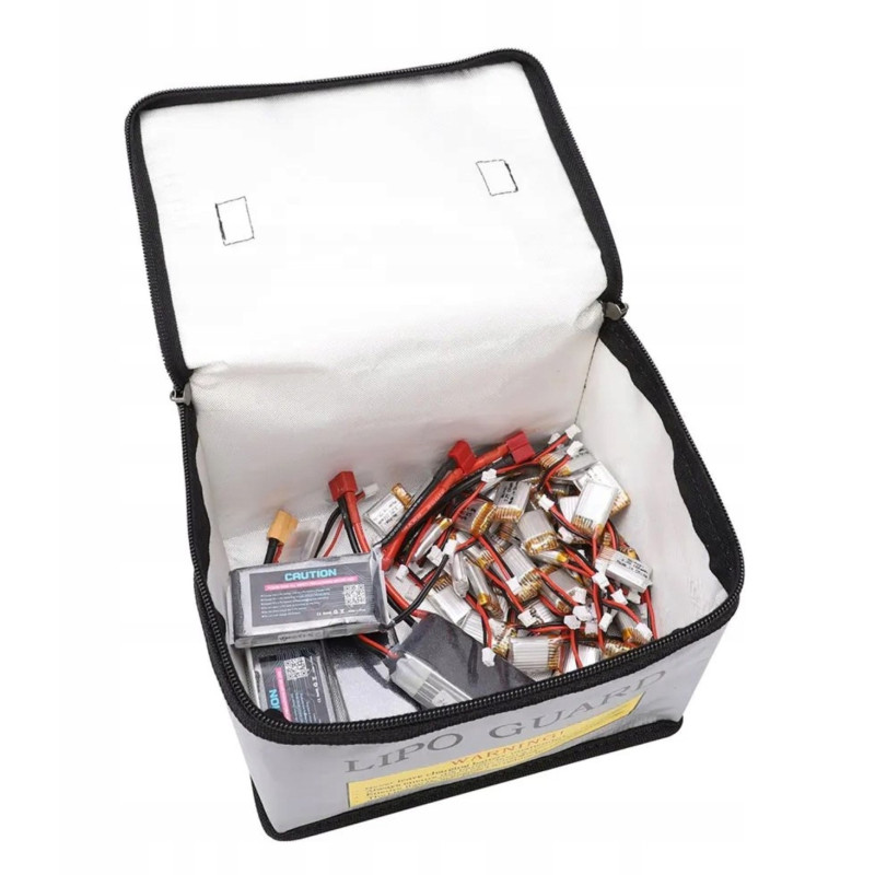 Torba ochronna Akumulatory Futerał Etui Lipo Safety Bag 260x130x150mm
