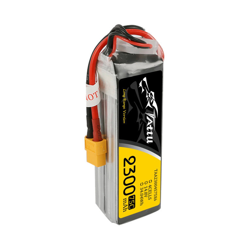 LiPo Battery Tattu 4S 14.8V 2300mAh 75C XT60