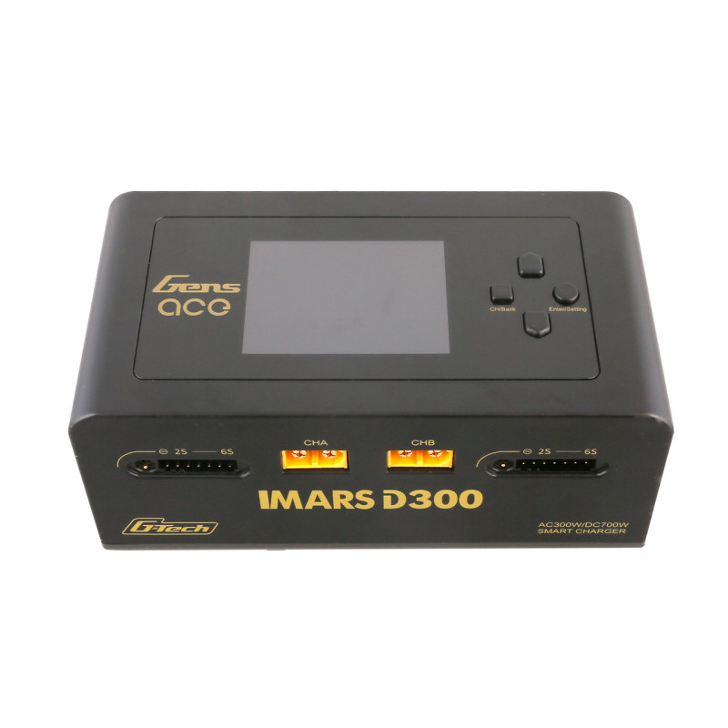 Gens Ace IMARS D300 700W- Inteligentna Ładowarka Dwukanałowa