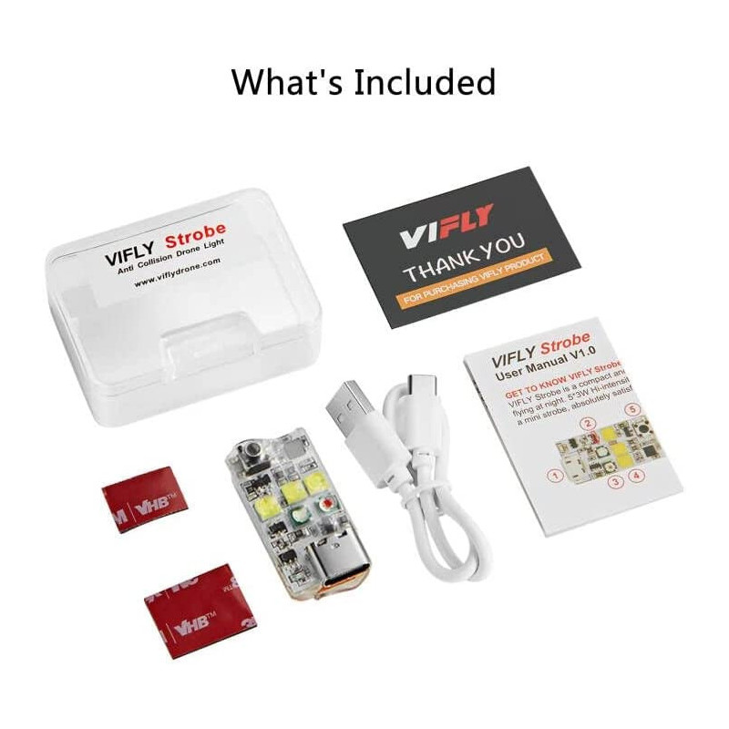 Oświetlenie LED VIFLY Strobe - do dronów DJI