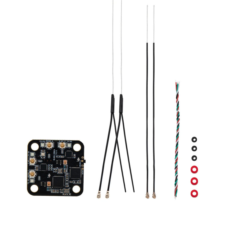 RadioMaster DBR4 Dwupasmowy Gemini Xrossband Odbiornik ELRS
